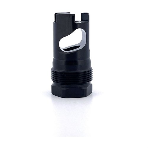 RPB Muzzle Brake tarjoaa erinomaisen tiivistyksen nitride-pinnalla, yhteensopivuuden Atlas- ja Plan B -kiinnitysten kanssa, sekä shimmien mukana.