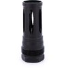 R2 FLASH HIDER tarjoaa tiiviin tiivisteen mustan nitride-pinnansa ansiosta, yhteensopiva Plan B -kiinnitysten kanssa, helppo asentaa ja säädettävissä.