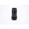 R2S FLASH HIDER tarjoaa erinomaisen tiiviyden ja yhteensopivuuden Plan B -kiinnityksiin, musta nitride-pinta takaa kestävyyden ja 17-4 PH materiaalin.