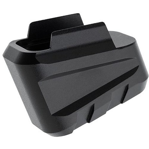 Tyrant CNC:n NoBak-teknologialla varustettu SIG Sauer P320 -kiväärin lippaiden jatke lisää 5 patruunaa, asennus on nopeaa ja helppoa ilman työkaluja.