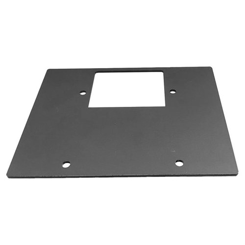 Inline Fabricationin SPACER FOR FLUSH MOUNT BASE PLATE mahdollistaa nopean vaihdon ilman, että työtasoa tarvitsee muokata, nostaen sen sopivasti.