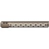 Aero Precision MOD 4 Handguard yhdistää kestävän 6061-T6 alumiinirakenteen ergonomiaan, M-LOK™-kiinnityksen ja neljä teräksistä QD-liitäntää.