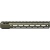Aero Precision MOD 4 Handguard yhdistää kestävän 6061-T6 alumiinirakenteen ergonomiseen muotoiluun, M-LOK™-liitännällä ja neljällä teräsvahvistetulla QD-sokalla.