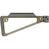 TRIANGLE SIDE FOLDING STOCK on kestävä, säädettävä ja mukautuva, jossa on 5 QD-sling kiinnitystä, erinomaiset mukavuusominaisuudet ja valmistettu USA:ssa.