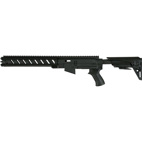 AR-22 GEN2 - muunnossarja Ruger 10/22: AR-15-tyylinen polymeerikotelo, säädettävä TactLite GEN2 -perä, TracLock-järjestelmä ja monipuoliset kiinnitysmahdollisuudet.
