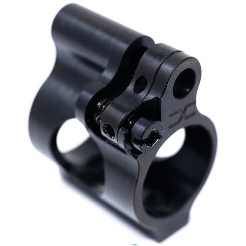 Faxon Low Profile Adjustable Gas Block tarjoaa tarkkaa säätöä ja luotettavuutta, estäen hiilijäämien kertymisen ja mahdollistaa optimaalisen kaasun virtauksen.