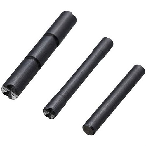 Tyrant CNC:n parannetut takedown-pinnit Glock Gen 3: kestävästä ruostumattomasta teräksestä valmistettu, saatavana mustana kromina tai kullassa, parantaa geometriaa.