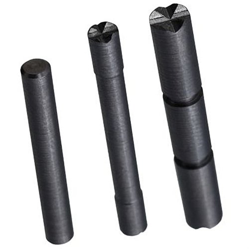 Tyrant CNC:n Enhanced Takedown Pins Glock Gen 4 - kestävästä ruostumattomasta teräksestä, saatavilla mustana kromina tai kultana, parantaa geometriaa ja korvataan OEM-pinnit.