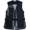 BOB ALLEN FULL MESH SHOOTING VEST on kevyt ja hengittävä, varustettu Insert-A-Pad -taskulla, säädettävillä sivuilla ja tilavilla etutaskuilla.