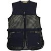 BOB ALLEN FULL MESH DUAL PAD SHOOTING VEST on kevyt ja hyvin tuulettuva, varustettu säädettävillä sivuilla, kaksilla pehmusteilla ja tilavilla taskuilla.