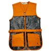 BOB ALLEN FULL MESH DUAL PAD SHOOTING VEST tarjoaa kevyen ja hyvin tuulettuvan rakenteen, kaksinkertaiset pehmusteet ampujille sekä säilytystilaa.