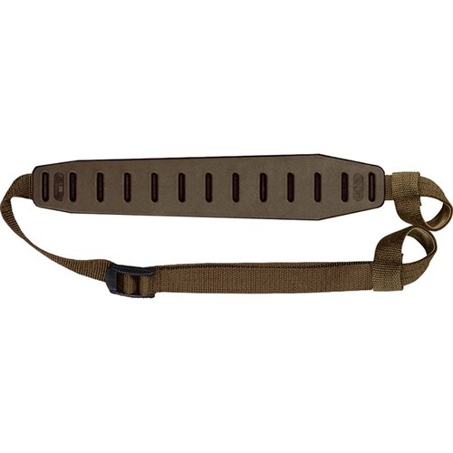 THE QUAKE CLAW 2.0 Slip-On Shotgun Sling tarjoaa erinomaisen mukavuuden, ei liukuvaa pintaa ja kestää käyttöä ilman kiinnityspisteitä.