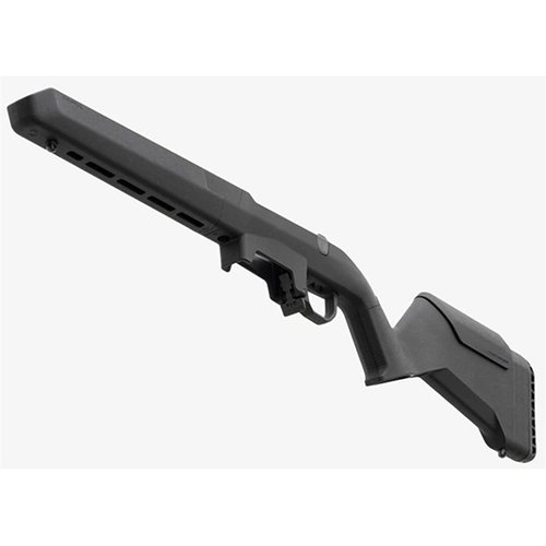 MAGPUL Hunter Lite - säädettävä perä Ruger American -kiväärille, kevyt, ergonominen, yhteensopiva oikea- ja vasenkätisille, säädettävä pituus ja korkeudet.