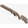 MAGPUL HUNTER LITE - säädettävä, kevyt ja ergonominen tukki Ruger American -kiväreille, joka tarjoaa mukautettavan LOP:n ja M-LOK-kiinnitykset.