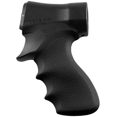 HOGUE® BUTTSTOCK ADAPTER REMINGTON 870® takaa täydellisen yhteensopivuuden Hogue OverMolded Buttstockin ja forendien kanssa, mukana olennaiset kiinnitysosat.