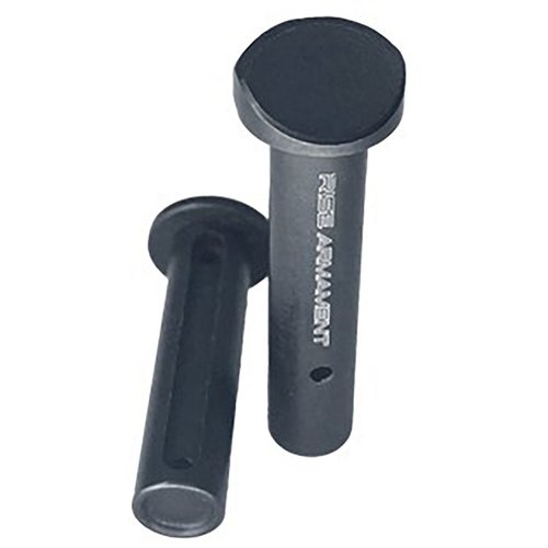 RISE Armamentin Enhanced Takedown ja Pivot Pins AR-15: kestävä, helppokäyttöinen ja tarkka, varustettu ergonomisella muotoilulla ja nopealla irrotusmahdollisuudella.