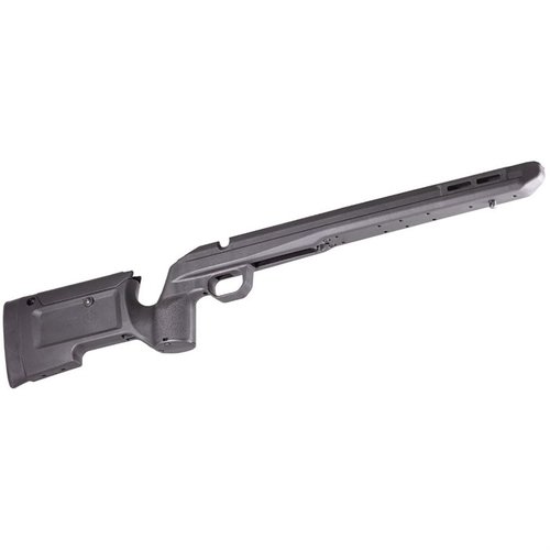 KRG Echo Chassis Tikka T3/T3X yhdistää keveyden, erinomaisen ergonomian ja yhteensopivuuden sekä lyhyille että pitkille toimille ilman vuorausta.