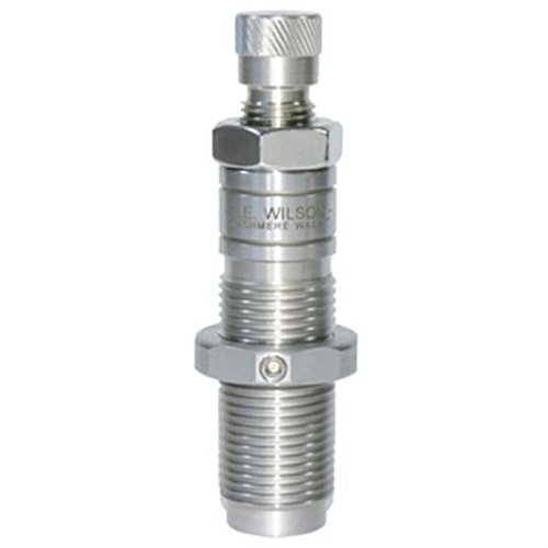 L.E. Wilsonin Bushing Full Length Sizing Die mahdollistaa tarkkuuden säilyttämisen, säädettävän neck tensionin ja kestävän teräksen yhdistelmän.
