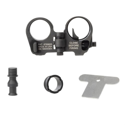 LAW TACTICAL GEN-S AR FOLDING STOCK ADAPTER on 12.5% kevyempi, vahvempi, pienempi ja korroosionkestävä ruostumattomasta teräksestä valmistettu.