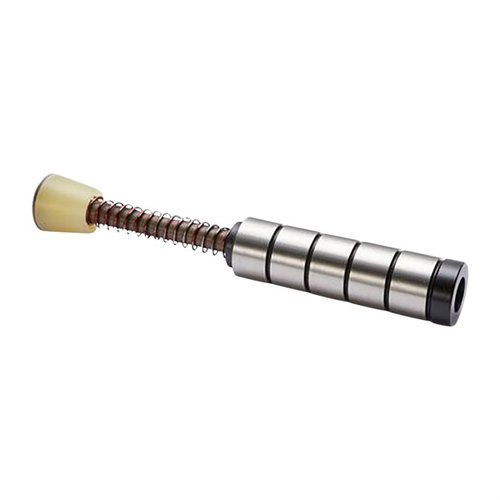 9mm Silent Captured Spring lyhyt iskuversio vähentää takaisinlyöntiä ja melua, tarjoten kilpailijoille nopeampaa toimintaa ja parempaa luotettavuutta.