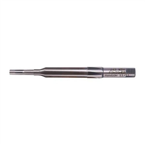 .243 Winchester Finisher - huipputason M7 teräksestä valmistetut reamers, jotka tarjoavat tarkat ja mukautettavat kammiot erinomaisella tarkkuudella.