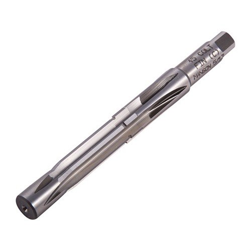 .45 Colt (CYL) Finish Reamer, valmistettu M7 teräksestä, takaa tarkan ja laadukkaan patruunahuollon, mukautettavissa erityisiin tarpeisiin.