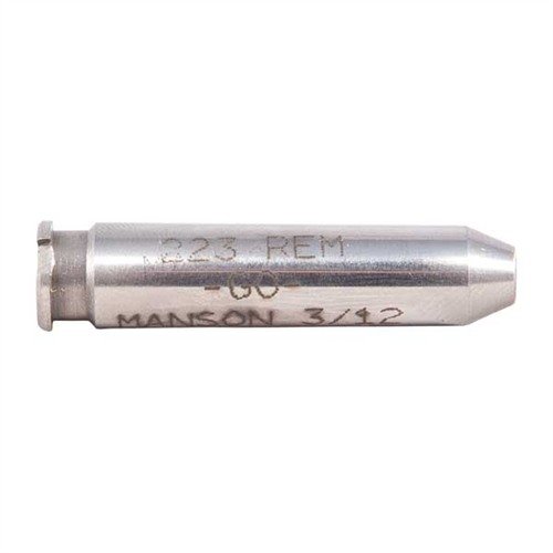 Manson Precision Rimless Cartridge Headspace Gauge takaa tarkan mittauksen, kestävä rakenne ja laaja kaliiperivalikoima, varmistaen aseiden turvallisuuden.