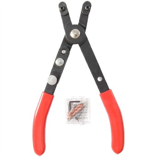 SNAP RING PLIERS - täydellinen työkalu käsikahvan snap ringin poistamiseen ja asentamiseen, mukana lisäpäitä moniin muihin käyttötarkoituksiin.