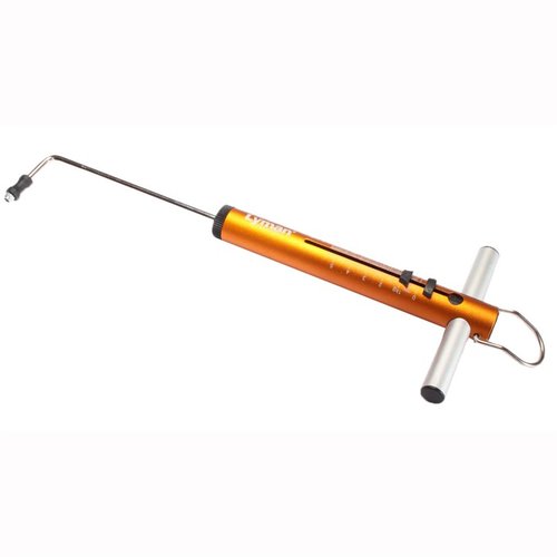 LYMAN Mechanical Trigger Pull Gauge mittaa tarkasti laukaisupainon 0-12 paunassa, kestävä rakenne ja ergonominen muotoilu tekevät siitä erinomaisen työkalun aseiden säätöön.