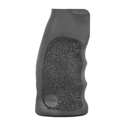 ERGO Grips TDX-0 Tactical Deluxe Zero Angle Grip tarjoaa erinomaisen ergonomian ja varman otteen AR-15:lle ja .308 AR:lle kaikille käsikokoille.