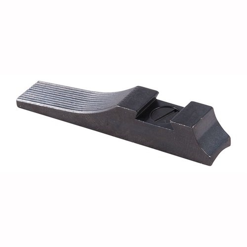 .625" ja .375" musta RIFLE DOVETAIL FRONT RAMP, valmistettu kestävästä teräksestä, tarjoaa mukautettavat kiinnitysvaihtoehdot erilaisille tähtäimille.