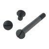 RIFLE TANG SIGHT SCREW SET .350" BLACK tarjoaa täydellisen ratkaisun tang sight -kiinnityksille, varmistaen luotettavan ja tarkan asennuksen.