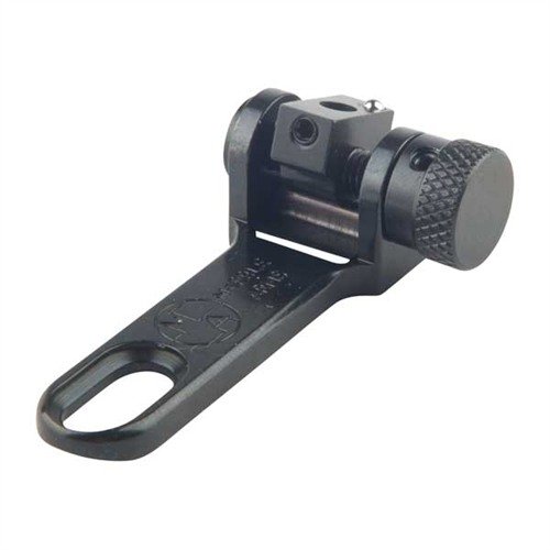 MARBLE ARMSin RIFLE IMPROVED PEEP TANG SIGHT BASE tarjoaa tarkkuutta ja luotettavuutta ampumiseen, parantaen tähtäystä ja käyttömukavuutta.