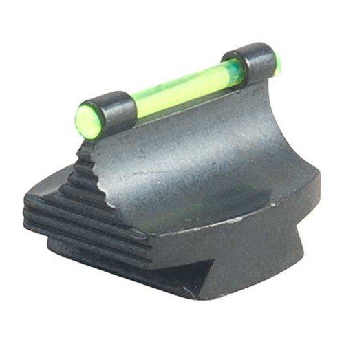 Tarkkuusvalmistetut RIFLE FIBER OPTIC GLOW 45-W etusiteet teräksestä, saatavilla oranssina tai vihreänä, kauniisti sinistetty ja helppokäyttöinen.