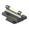 Tarkkuusvalmistetut RIFLE FIBER OPTIC GLOW 34-MR etusiteet teräksestä, saatavilla vihreänä tai oranssina, kauniisti sinistetty ja hienosti muotoiltu.