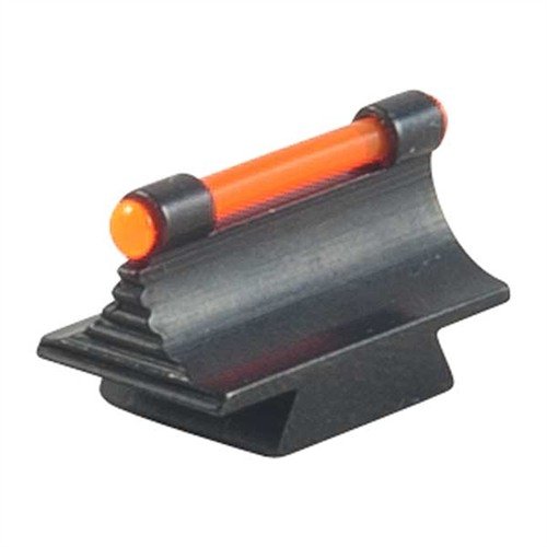 Marble Armsin tarkkuusvalmistetut RIFLE FIBER OPTIC GLOW 37-MR etusiteet tarjoavat erinomaisen näkyvyyden teräksisestä, kauniisti sinistetyistä materiaaleista.