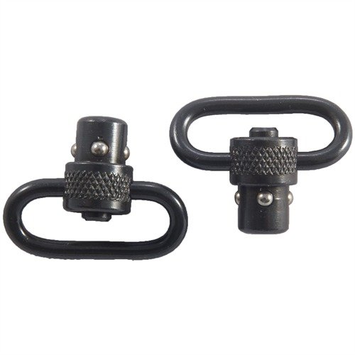 UNCLE MIKE'S Quick Detach 100 Sling Swivel on helppo kiinnittää ja irrottaa, tarjoaa tukevan kiinnityksen ja sopii lähes kaikkiin bolt action -kivääreihin.