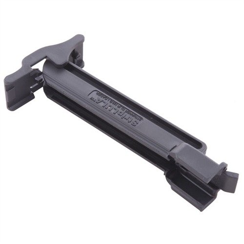 RUGER® MINI-14® STRIPLULA™ on kevyt ja kestävä laturilaite, joka mahdollistaa 20 patruunan lataamisen alle 8 sekunnissa ja purkamisen 10 sekunnissa.