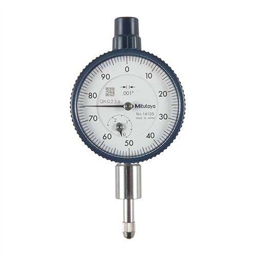Mitutoyo 0.25" DIAL INDICATOR tarjoaa tarkan mittauksen 0.001" välein, lyhyempi spindeli ja 0.25" mittausalue tekevät siitä ihanteellisen pienille kohteille.