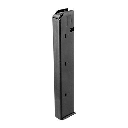 Kestävä, täysin teräksinen 32 patruunan Colt-tyylinen 9mm AR-15 -lipas takaa luotettavan syötön ja helpon puhdistuksen.