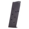 .45 GOVT/COMM - 1911 MAGAZINE, kestävä blued hiiliteräksestä tai ruostumattomasta teräksestä, varma viimeisen laukauksen syöttö ja kolme pohjalevyn vaihtoehtoa.