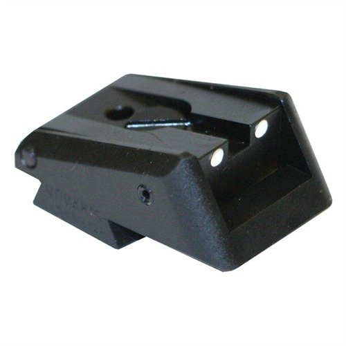 CNC-koneistettu teräksinen rear sight, jossa Novak'n matala profiili, korkeussäätö ja tuulen säätö, helppo hienosäätö ja vähemmän tarttumismahdollisuuksia.