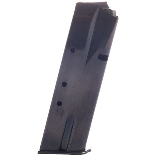 MEC-GAR BROWNING HI-POWER 9MM - kestävä, TIG-hitsattu hiiliteräksestä valmistettu 13 laukauksen lipas, täydellinen valinta Eurooppalaisten asevalmistajien alkuperäislaitteeksi.