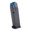 CZ 75B 9MM MAGAZINES MEC-GAR: Kestävä hiiliteräksestä valmistettu, TIG-hitsattu ja lämpökäsitelty. Kapasiteetti 10 RDS, yhteensopiva vain CZ 75B -malleihin.
