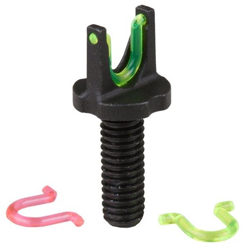 HIVIZ AR-15 Fiber Optic Front Sight tarjoaa kirkkaan ja helposti kohdistettavan pisteen kaikissa valaistusolosuhteissa, vaihdettavilla optisilla varsilla.