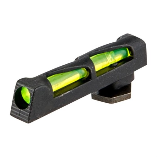 HIVIZ LITEWAVE etusightti Glock®-malleihin tarjoaa kestävämmän muotoilun ja maksimaalisen valonkeruun, mukana punaiset, vihreät ja valkoiset LitePipe-putket.