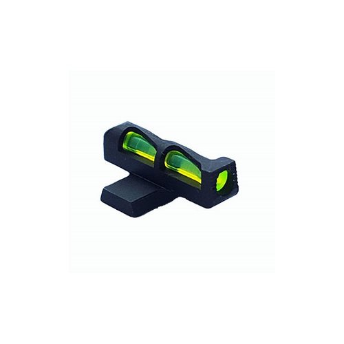 HIVIZ LITEWAVE sights tarjoavat innovatiivisen muotoilun, joka parantaa kestävyttä ja valonkeräystä, sisältäen vaihdettavat LitePipes eri väreissä.