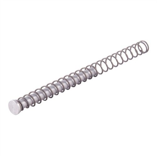 RECOIL GUIDE ROD GLOCK®: Kestävä, kiillotettu ruostumaton teräs estää jousen jumittumisen, parantaa luotettavuutta ja mahdollistaa jousien helpon vaihdon.