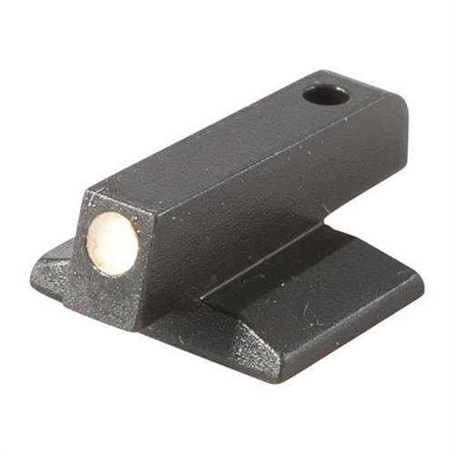 .160" korkea CNC-koneistettu teräksinen dovetail etusilmä, joka ei tartu holsteriin, nopea .075" pisteen tunnistus ja helppo asennus roll pinillä.
