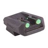 1911 FIBER OPTIC REAR SIGHTS keräävät valoa tehokkaasti, tarjoten kirkkaan näkyvyyden hämärässä ja mahdollisuuden räätälöidä kolmonäyttöjärjestelmä tarpeidesi mukaan.